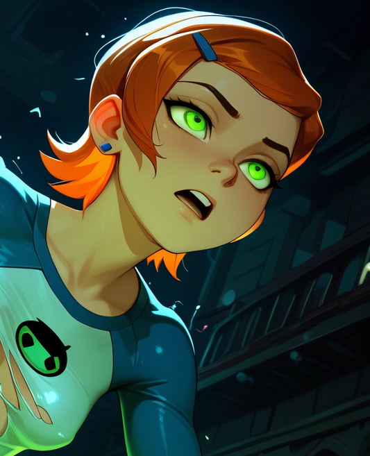 Gwen Tennyson Neon Light Art / 90 Pictures / Image Pack