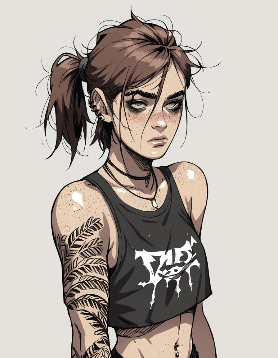 Tattoed Girls / 55 Pictures / Image Pack