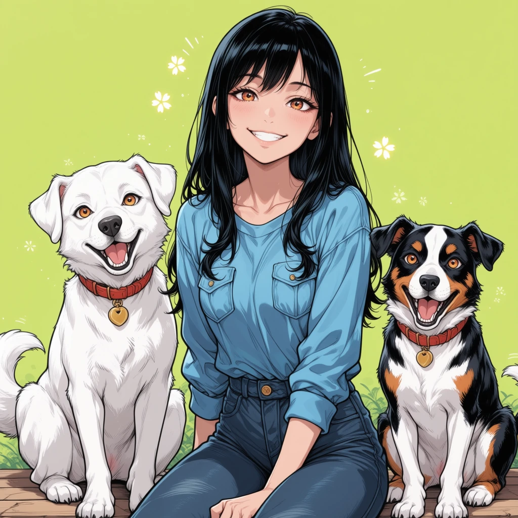 Girls and Animals 5 / 100 Pictures / Image Pack