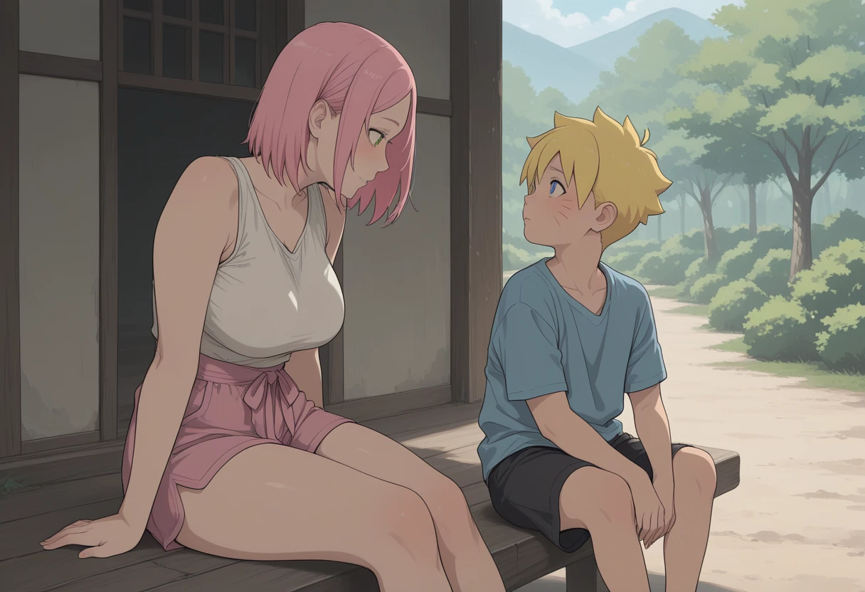 Sakura and Boruto / 150 Pictures / Image Pack