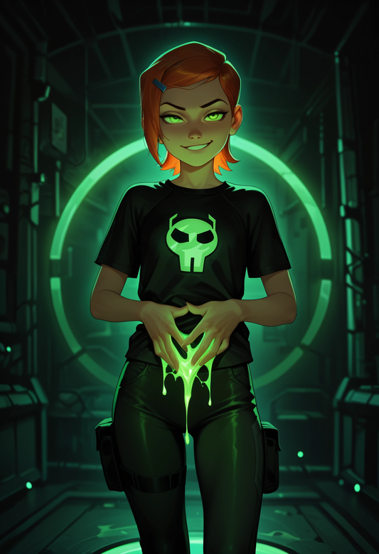 Gwen Tennyson Neon Light Art / 90 Pictures / Image Pack