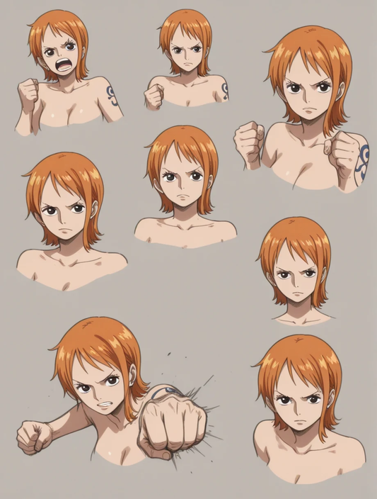 Nami Concept Art / 100 Pictures / Image Pack