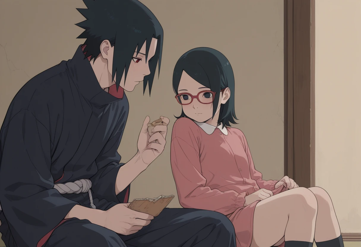 Sasuke and Sarada / 250 Pictures / Image Pack
