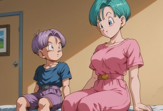 Bulma and Trunks / 150 Pictures / Image Pack