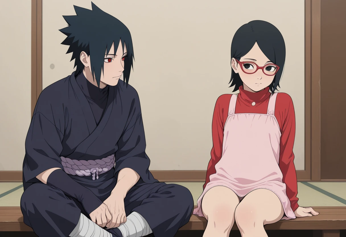 Sasuke and Sarada / 250 Pictures / Image Pack
