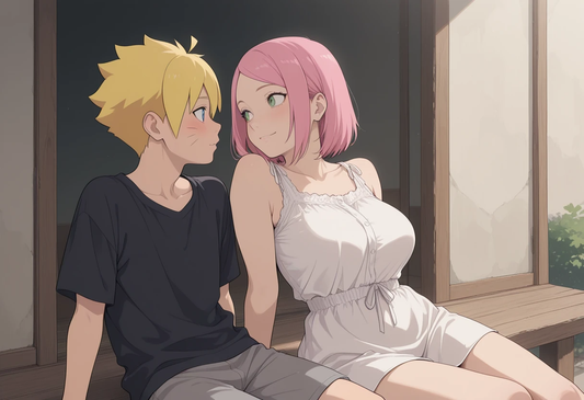Sakura and Boruto / 150 Pictures / Image Pack