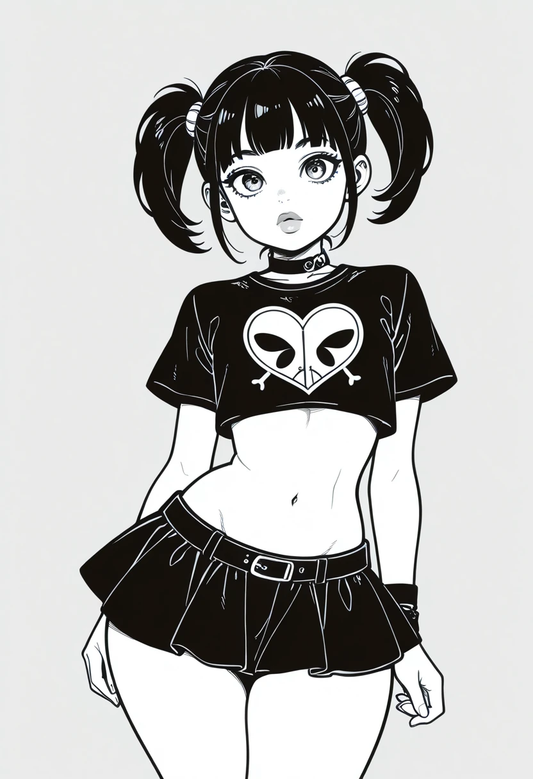 Goth Girl 2 / 120 Pictures / Image Pack