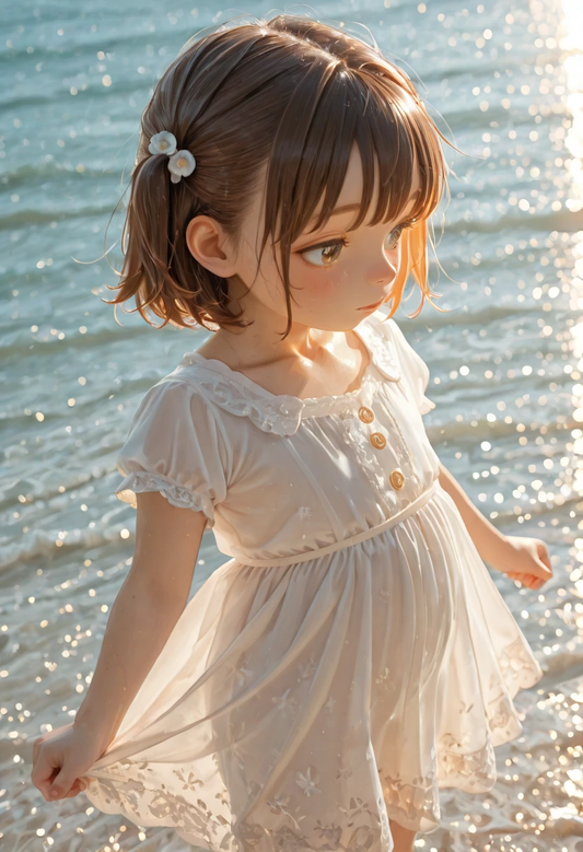 Father and Daughter Summer Special / 300 Pictures / Image Pack
